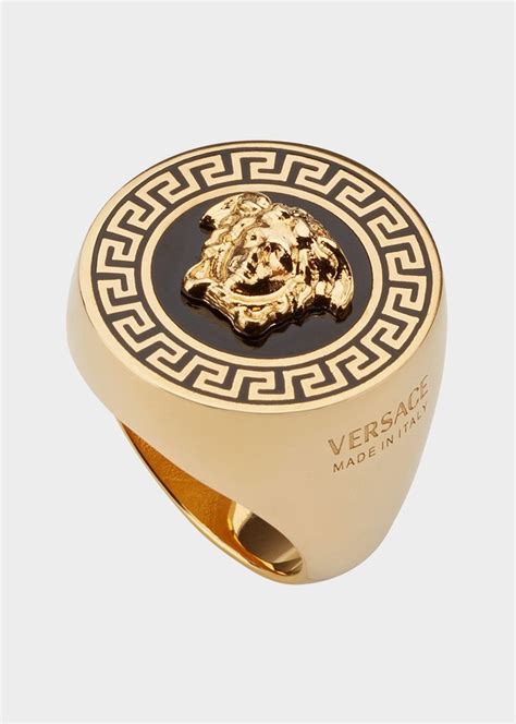 versace mens rings uk|Versace men's wedding rings.